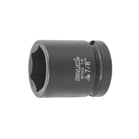 Holex Impact Socket, 1/2 inch Drive, 6 pt, 7/8 inch 651002 7/8